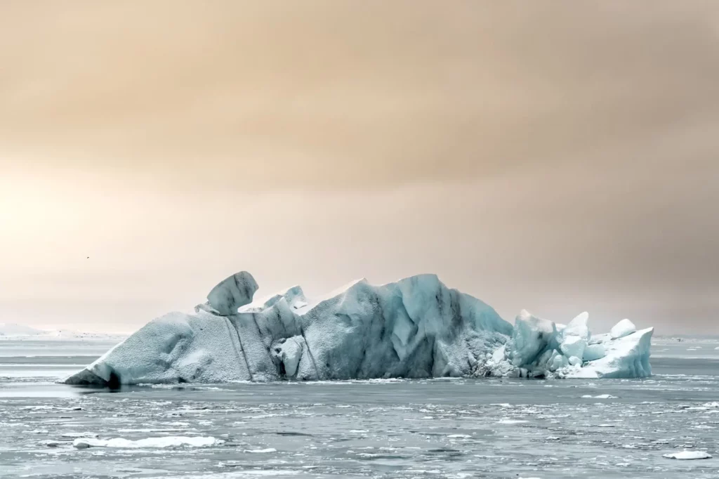 Glacier au coeur de l'Islande
