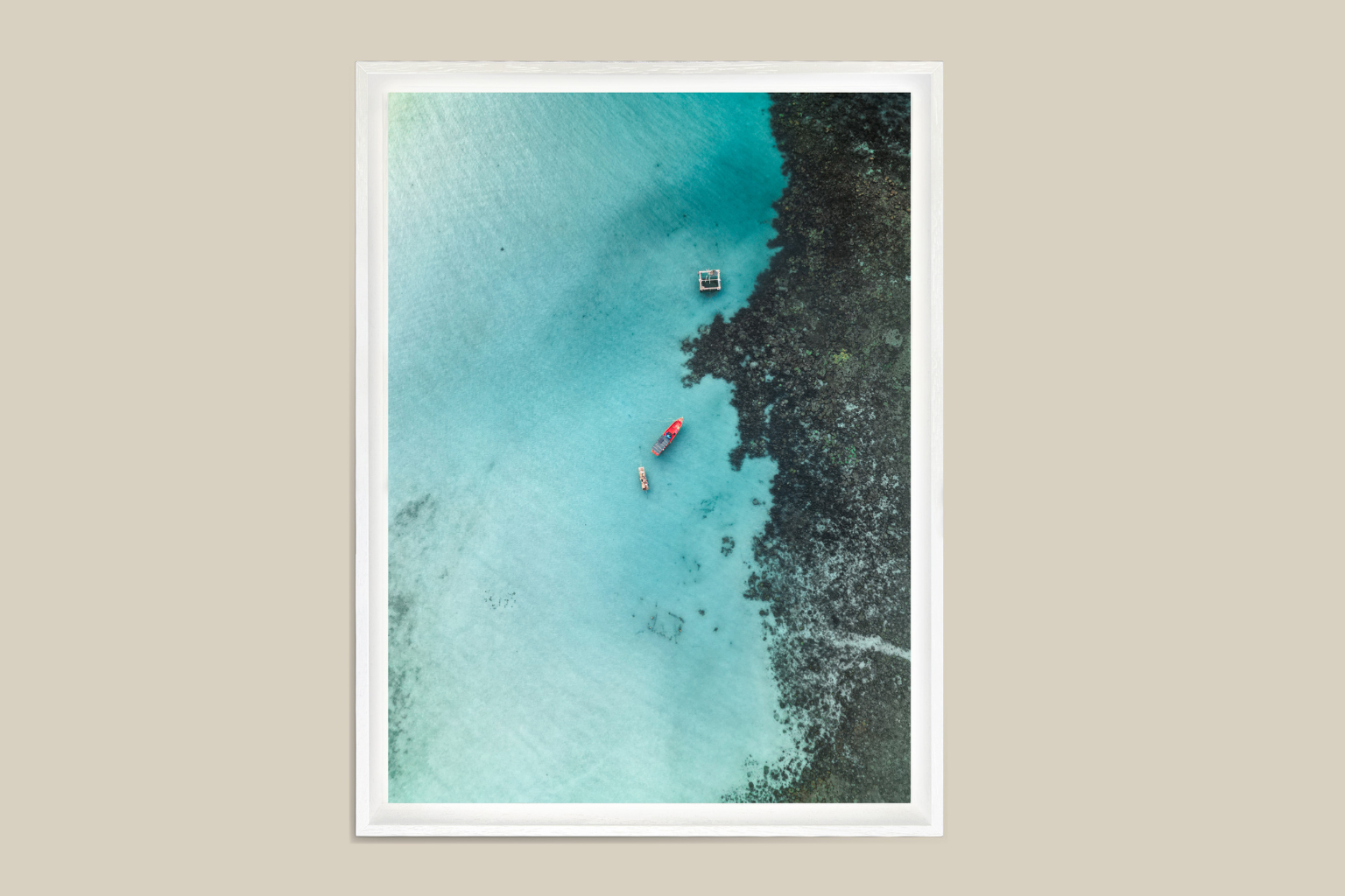 Entre ombre et turquoise