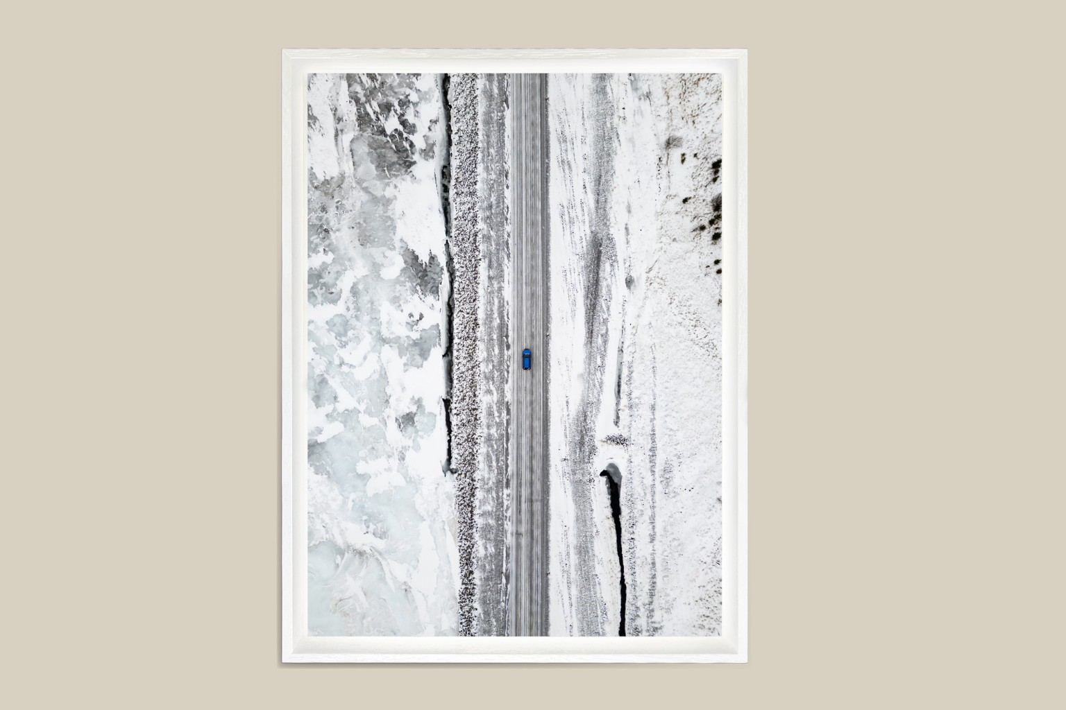 Bleu dans le silence